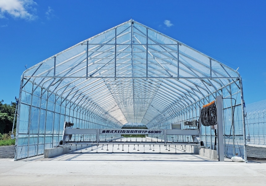 仕上乾燥装置の外観