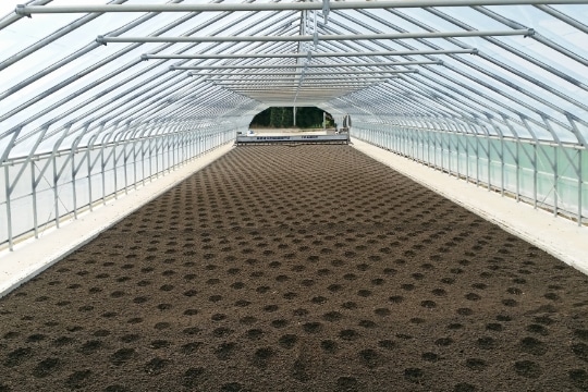 仕上乾燥装置導入事例の写真